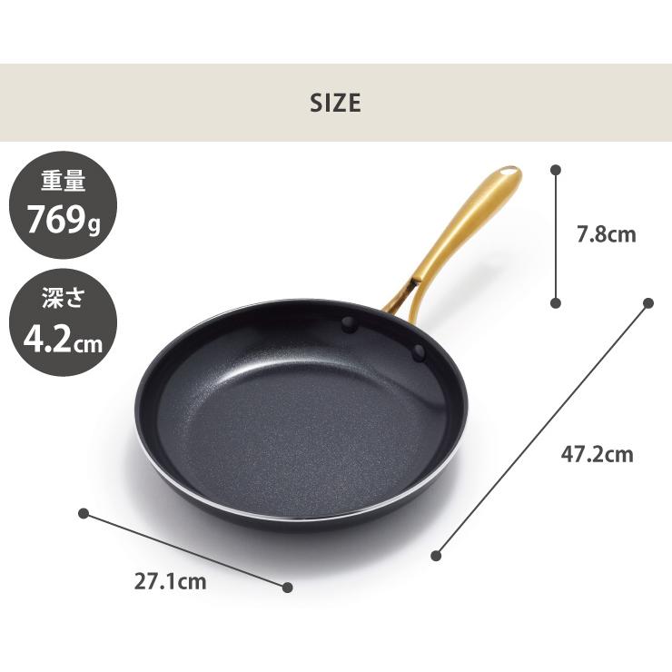 GREEN PAN（グリーンパン） ストゥディオ フライパン 26cm IH対応