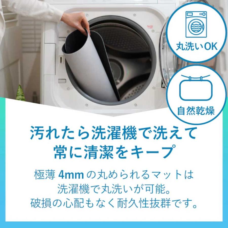 スマートバスマット 体組成計モデル 体重計 充電式 グレー issin