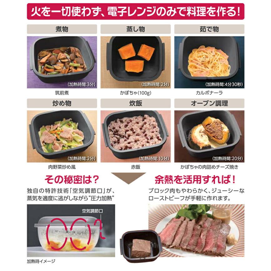 Iwatani（イワタニ） グルラボ マルチセット 電子レンジ調理器 レシピ
