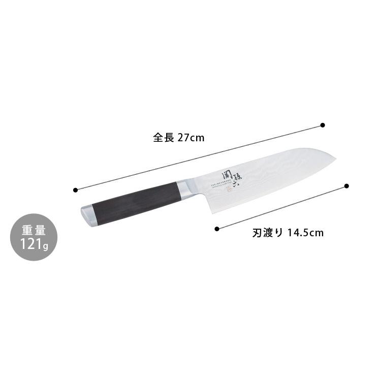 関孫六 ダマスカス 小三徳包丁 145mm AE5201 貝印 kai 包丁 ステンレス