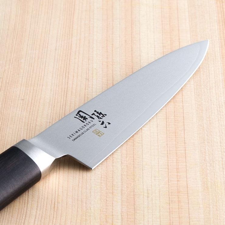 関孫六 ダマスカス ペティーナイフ 120mm AE5202 貝印 kai 包丁