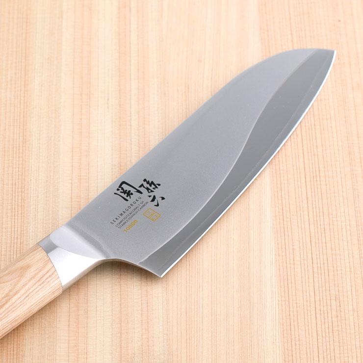 関孫六 10000CL 三徳包丁 165mm AE5254 貝印 kai 包丁 ステンレス 木製