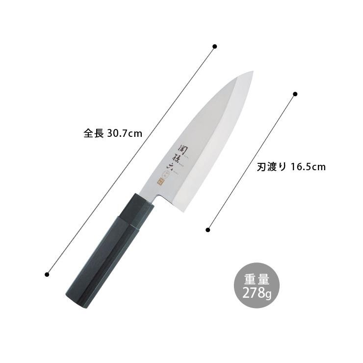 関孫六 金寿 ST 和包丁 出刃 165mm AK1102 貝印 kai 包丁 関孫六 金寿 ST 和包丁 出刃 165mm AK1102 貝印 kai 包丁