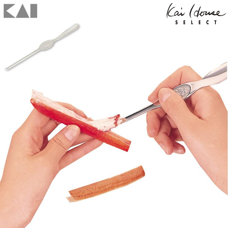 メール便＞貝印 カイハウス セレクト KHS かにスプーン DH7235 蟹