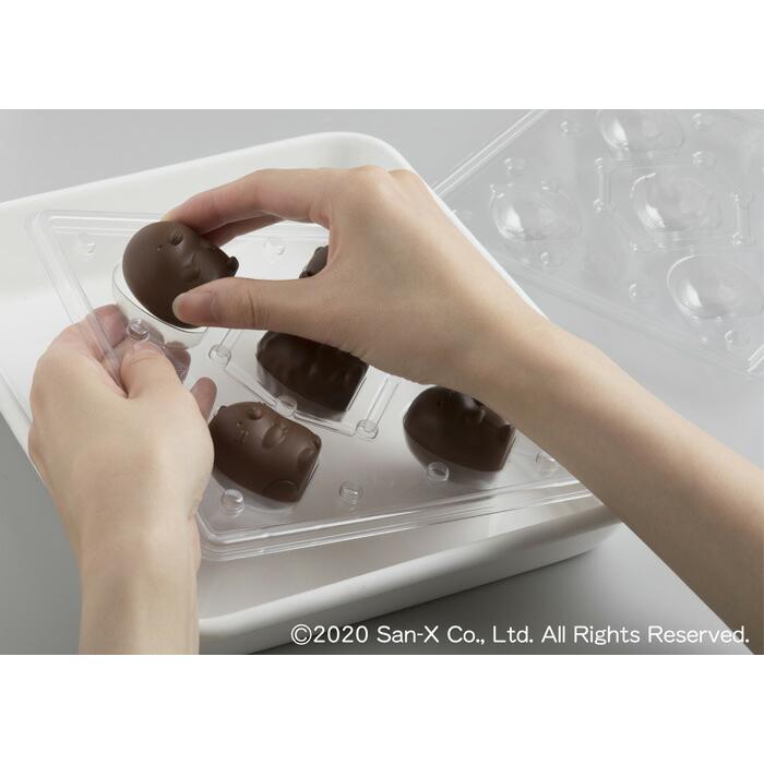 貝印 すみっコぐらし 立体チョコ型（しろくま、ぺんぎん?、とんかつ