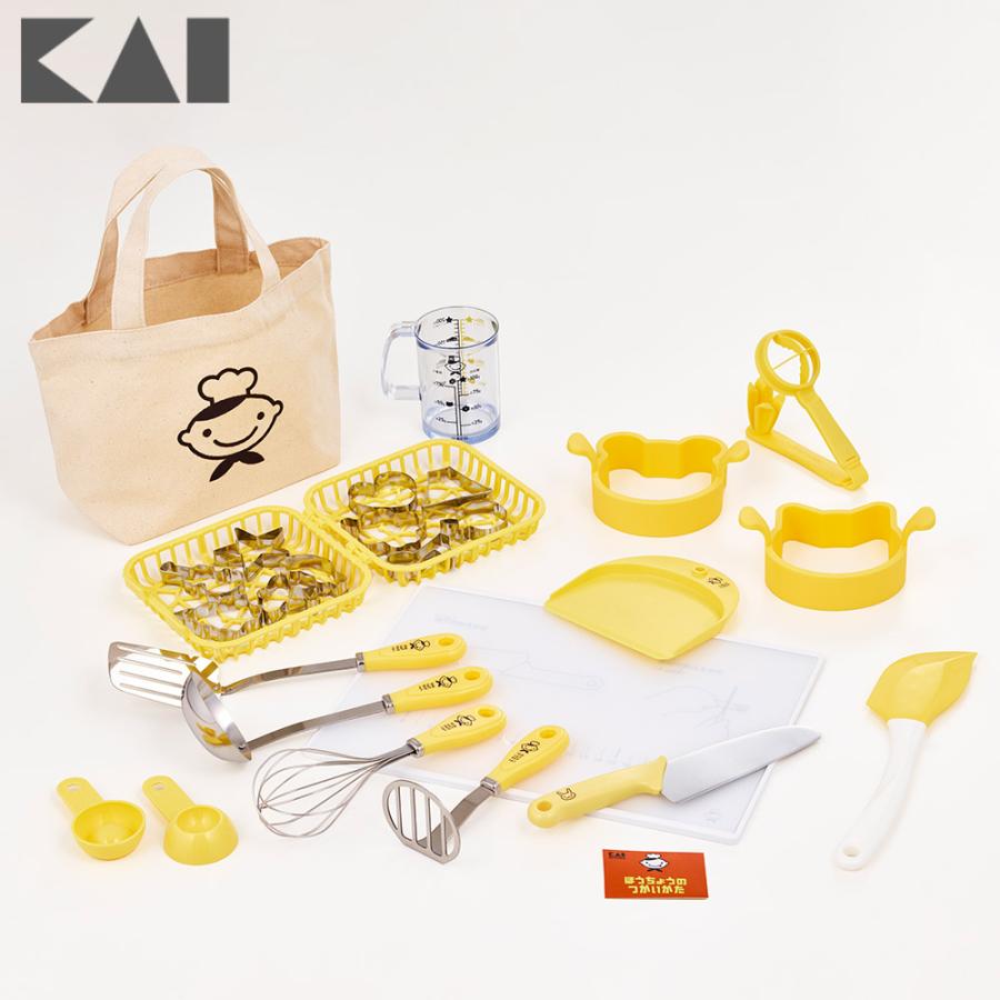 Peeps 料理グッズセット リトルシェフクラブ 製菓、調理セット RC5065 貝印 KAI【 調理器具