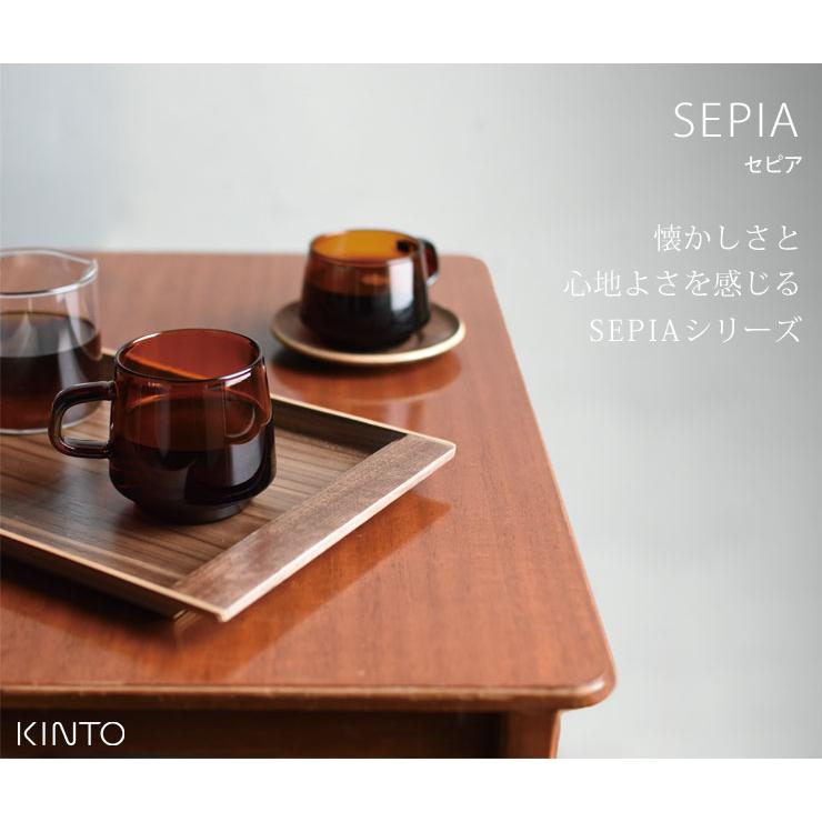 KINTO（キントー） セピア ジャグ 2cups アンバー 21748 KINTO SEPIA