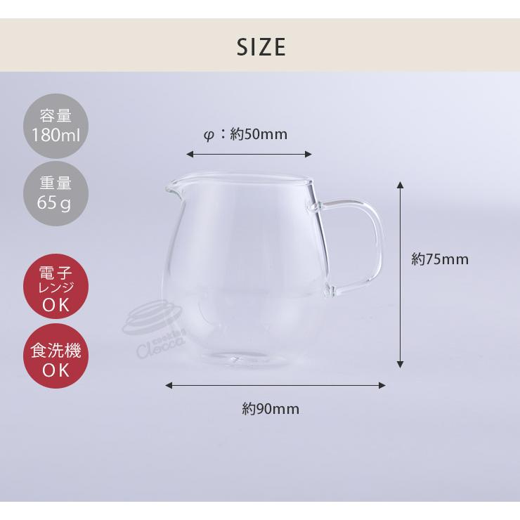 ヤスエカーター キントー ユニティ ミルクピッチャー 180ml KINTO