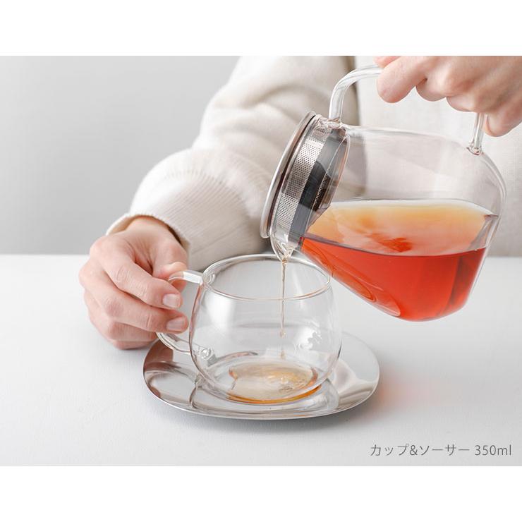 KINTO キントー ユニティ カップ&ソーサー ステンレス 350ml KINTO キントー ユニティ カップ&ソーサー ステンレス 350ml