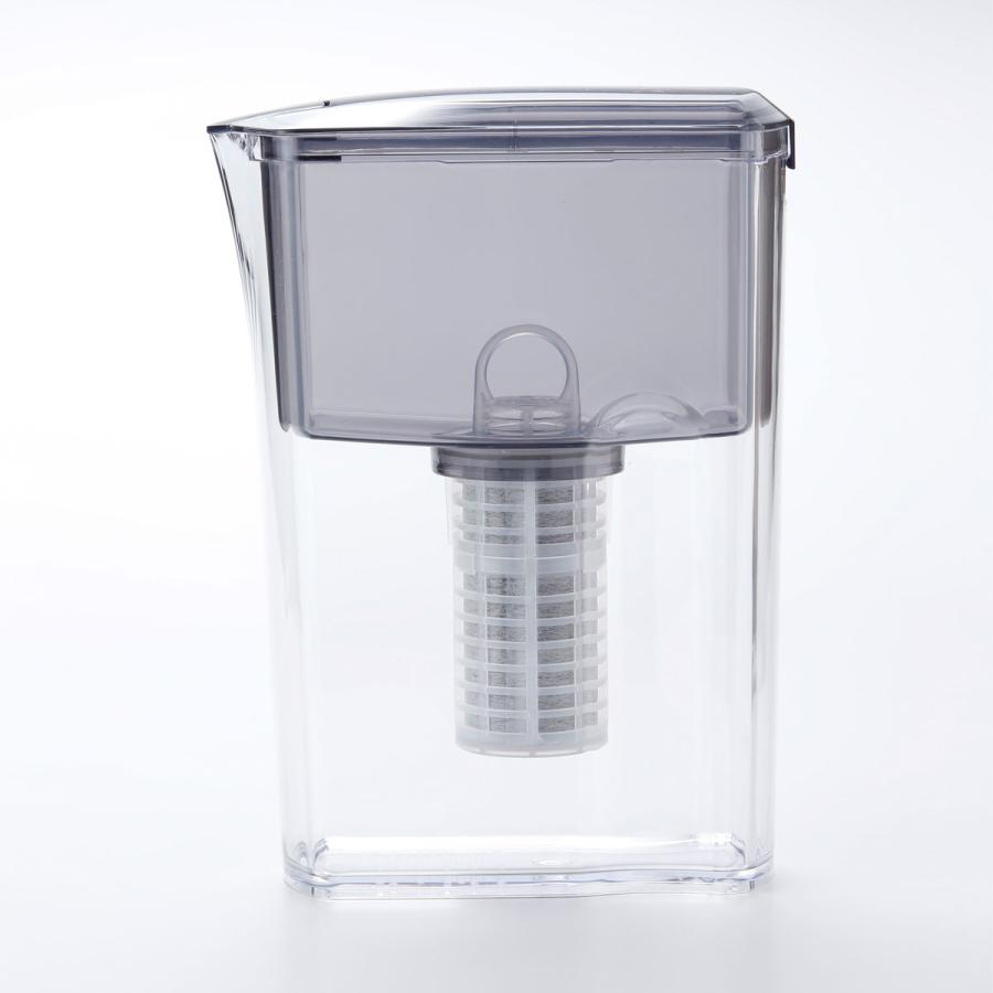 ポット型浄水器 Miz-U ミズユー フィルターカートリッジ1本付き ろ過