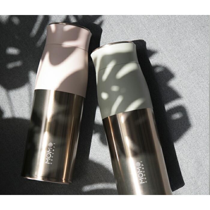 【新品未使用】moomo ルピナス タンブラー 290ml 真空断熱 ピンクゴールド MOMO concept