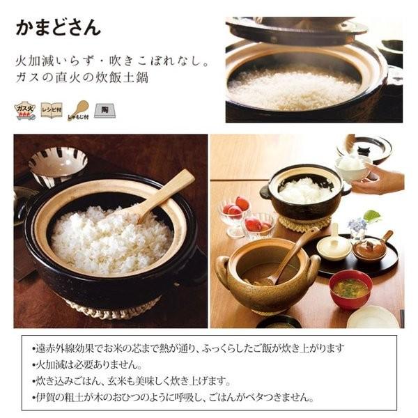 長谷園 かまどさん 五合炊き Ct 50 直火専用 長谷製陶 Nagatanien クッキングクロッカ 通販 Yahoo ショッピング