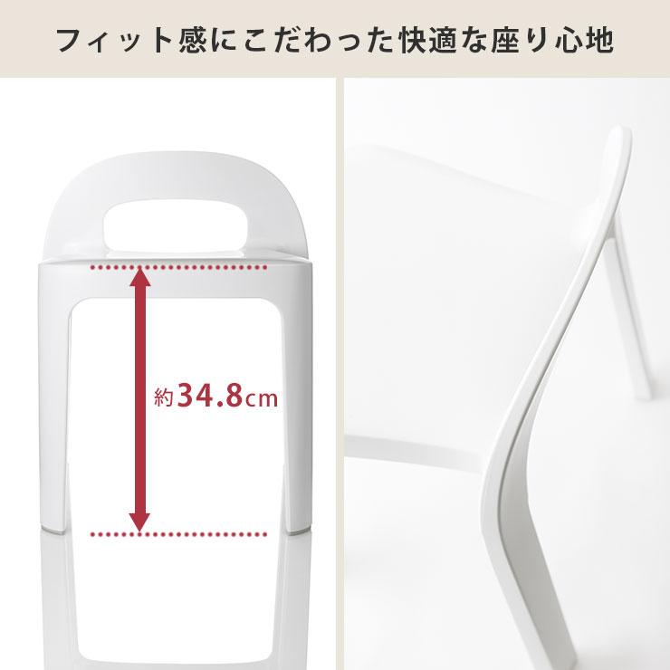 RETTO レットー Aラインチェア ホワイト アイムディー 岩谷マテリアル