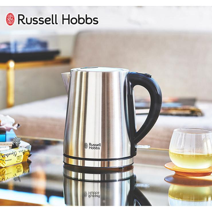 ラッセルホブス ベーシックケトル 1.0L Russell Hobbs シルバー 7013JP ブラック 7013JP-BK　電気ケトル  ステンレス 湯沸かしケトル｜cooking-clocca｜02