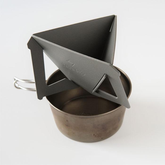 Tetra Drip テトラドリップ 3.5cup 02P　グレー／レッド／ブルー／イエロー　MUNIEQ ミュニーク コーヒードリッパー　メール便 送料無料 |  | 01