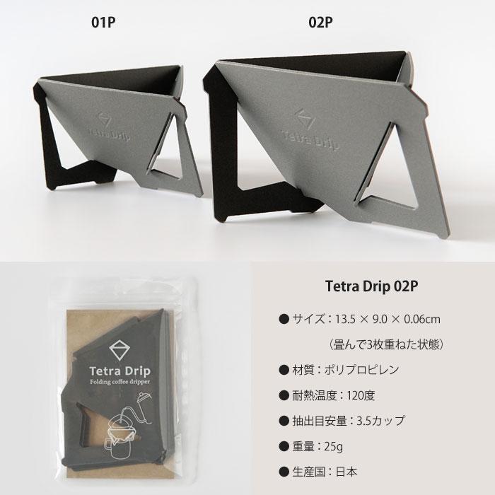 Tetra Drip テトラドリップ 3.5cup 02P　グレー／レッド／ブルー／イエロー　MUNIEQ ミュニーク コーヒードリッパー　メール便 送料無料 |  | 02