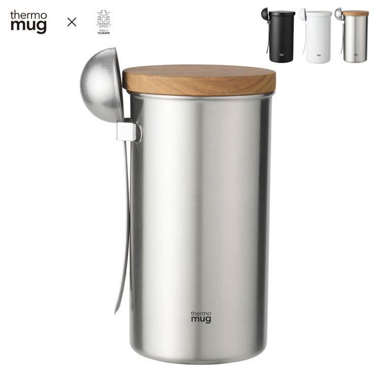 サーモマグ コーヒーキャニスター メジャースプーン付き thermo mug x TSUBAME キャニスター ティー用品 アウトドア