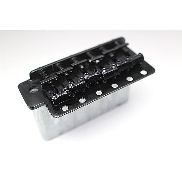 シンクロトレモロブリッジ 11.3mm ブラック ダイキャスト