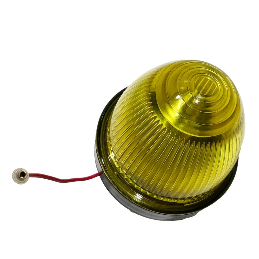 【確認用】 輝ら マーカー ランプ トラック 24V 6W 黄色 アクリル 1個 形状確認