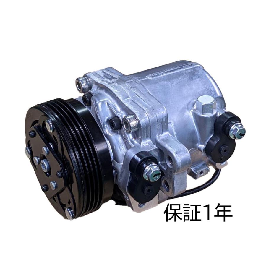 1年保証 リビルト AC エアコン コンプレッサー エキパン付き ルークス