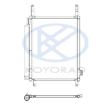 ワゴンR MH35S MH55S クーラーコンデンサー 社外新品 コーヨーラド KOYO製 エアコン 複数有 要問合せ スズキ｜cool-japan｜06