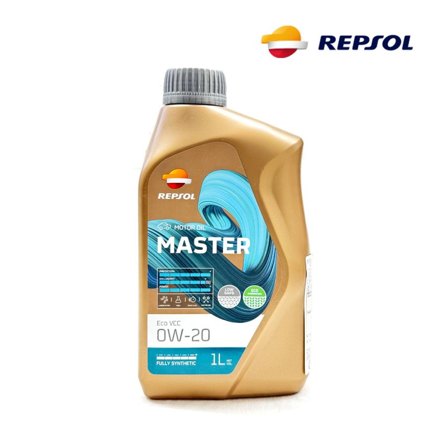 レプソル REPSOL エンジンオイル MASTER ECO VCC 0W-20 1リットル