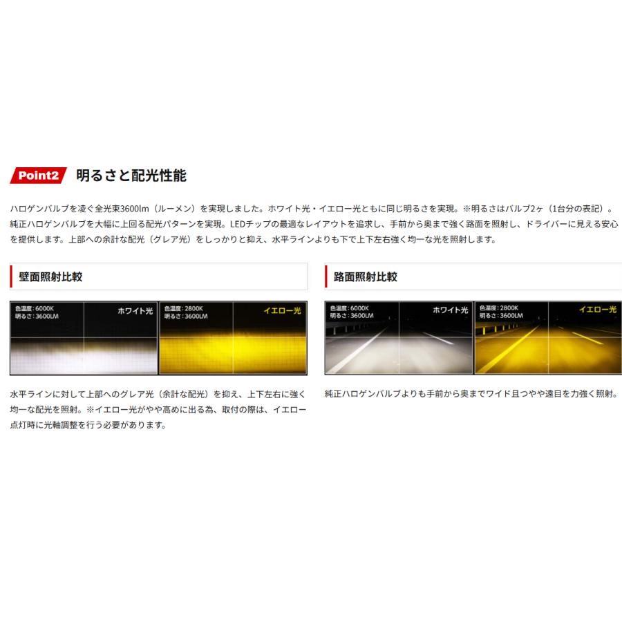 RACING GEAR（レーシングギア） パワーLEDフォグランプ ホワイト