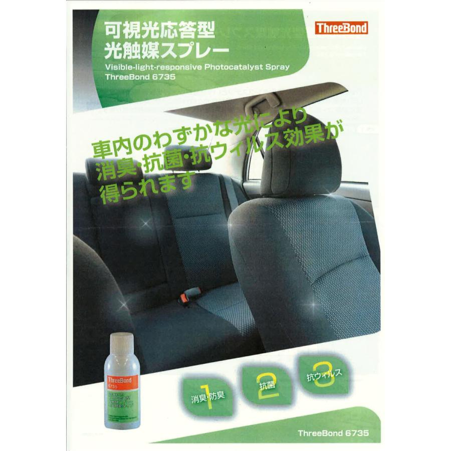 5本セット 可視光応答型 光触媒 スプレー 全量噴射タイプ