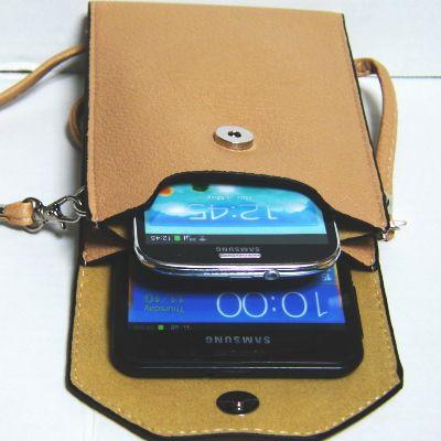 Iphone 6 Plus アイホン アイフォン プラス 中型ポーチ ケース 3ポケット収納 万能型 ベージュ 薄茶 Ip6p Ph1 001 Cool Lifes 通販 Yahoo ショッピング