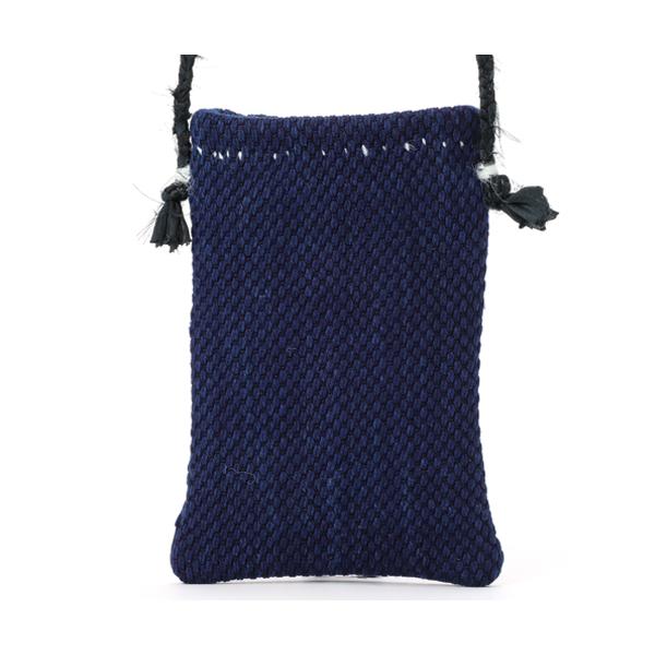 ポータークラシック OMAMORI POUCH W / SILK & SILVER L ポーチ L/ブルー メンズ ケンドー 001-4020 PORTER CLASSIC【選べるノベルティ付】の画像