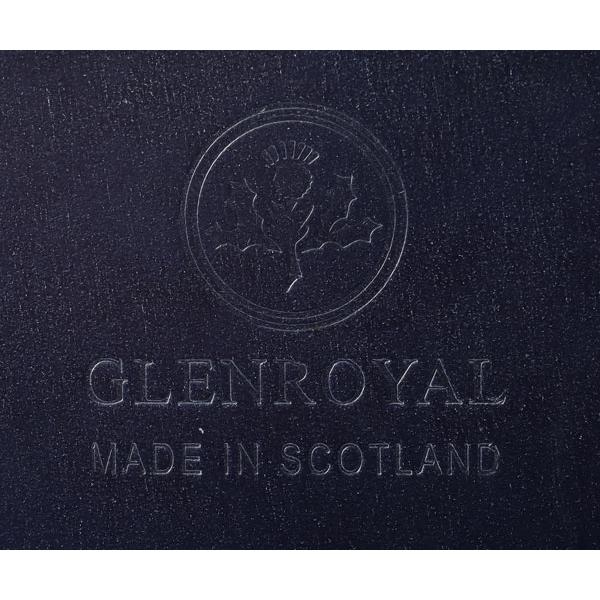 グレンロイヤル ジップショルダートートバッグ/ダークブルー メンズ フルブライドル 01-5845 GLENROYAL【選べるノベルティ付】の画像