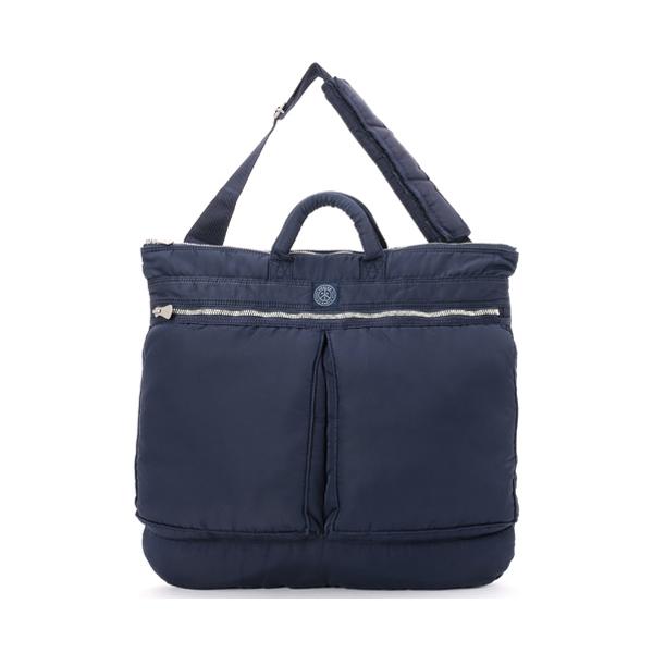 ポータークラシック ヘルメットケース/L/ブラック メンズ スーパーナイロン 015-191 PORTER CLASSIC【選べるノベルティ付】の画像