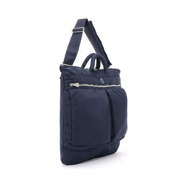 ポータークラシック ヘルメットケース/L/ブラック メンズ スーパーナイロン 015-191 PORTER CLASSIC【選べるノベルティ付】の画像