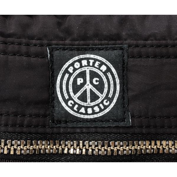 ポータークラシック デイパック/ブラック メンズ スーパーナイロン 015-264 PORTER CLASSIC【選べるノベルティ付】の画像