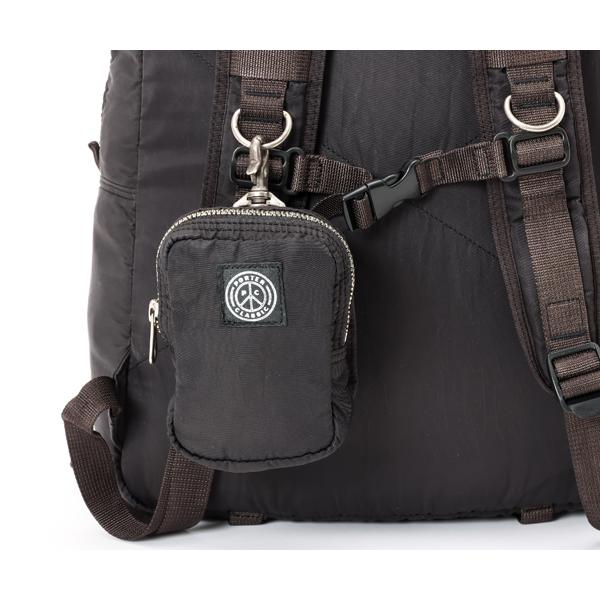ポータークラシック デイパック/ブラック メンズ スーパーナイロン 015-264 PORTER CLASSIC【選べるノベルティ付】の画像