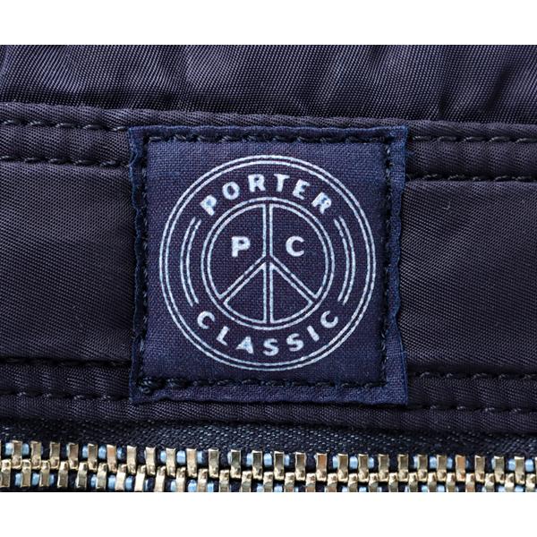 ポータークラシック デイパック/ブルー メンズ スーパーナイロン 015-264 PORTER CLASSIC【選べるノベルティ付】の画像