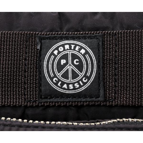 ポータークラシック ウエストバッグ/ブラック メンズ スーパーナイロン 015-272 PORTER CLASSIC【選べるノベルティ付】の画像