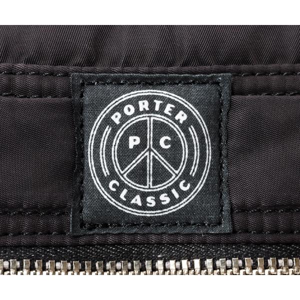 ポータークラシック シンプルショルダーバッグ/ブラック メンズ スーパーナイロン 015-3075 PORTER CLASSIC【選べるノベルティ付】の画像