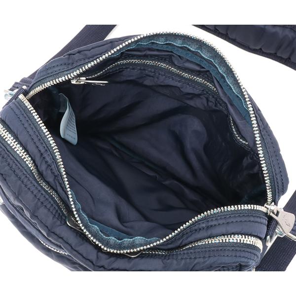 ポータークラシック シンプルショルダーバッグ/ブルー メンズ スーパーナイロン 015-3075 PORTER CLASSIC【選べるノベルティ付】の画像