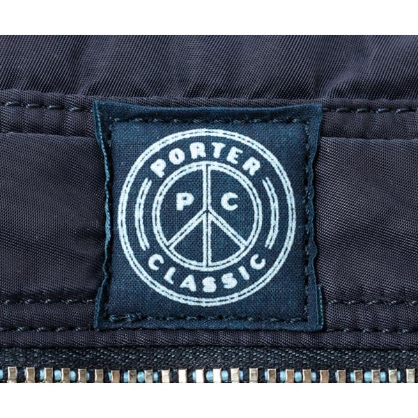 ポータークラシック シンプルショルダーバッグ/ブルー メンズ スーパーナイロン 015-3075 PORTER CLASSIC【選べるノベルティ付】の画像