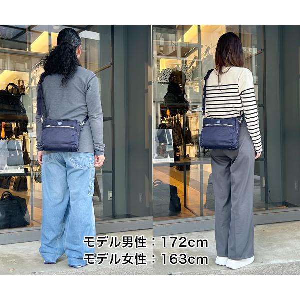 ポータークラシック シンプルショルダーバッグ/ブルー メンズ スーパーナイロン 015-3075 PORTER CLASSIC【選べるノベルティ付】の画像