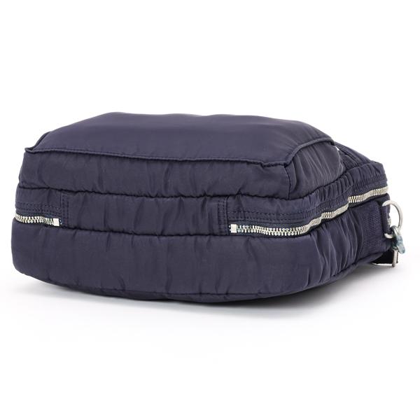 ポータークラシック シンプルショルダーバッグ/ブルー メンズ スーパーナイロン 015-3075 PORTER CLASSIC【選べるノベルティ付】の画像