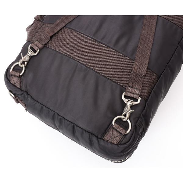 ポータークラシック 3WAYブリーフケース/ブラック メンズ スーパーナイロン 015-326 PORTER CLASSIC【選べるノベルティ付】の画像