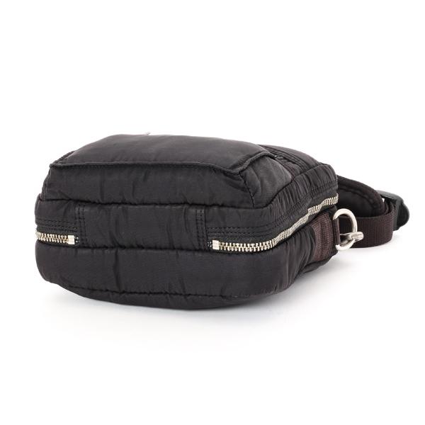ポータークラシック シンプルショルダーバッグ ミニ/ブラック メンズ スーパーナイロン 015-3701 PORTER CLASSIC【選べるノベルティ付】の画像