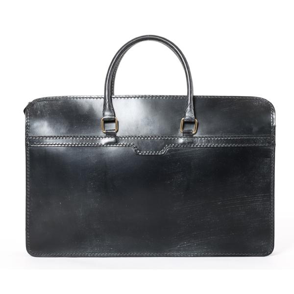 グレンロイヤル 2ハンドルジップケース 専用レインカバー付 ブライドルレザー 黒 GLENROYAL（グレンロイヤル） 2ハンドルジップケース/ニューブラック