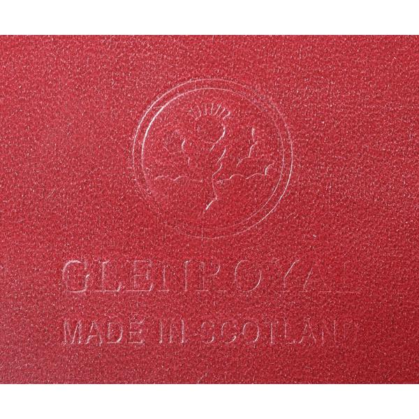 グレンロイヤル サッチェルバッグ/13インチ/ボルドー メンズ フルブライドル 02-5912 GLENROYAL【選べるノベルティ付】の画像