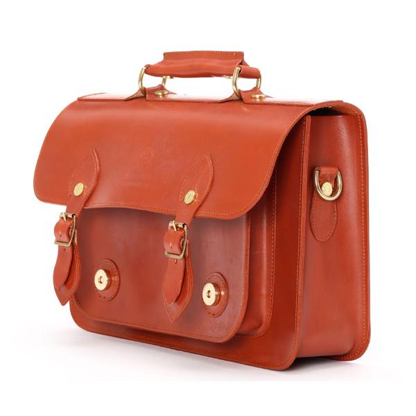 GLEN グレンロイヤル　サッチェルバッグ13インチ 英国クラシックを日常に。グレンロイヤルのサッチェルバッグ 13