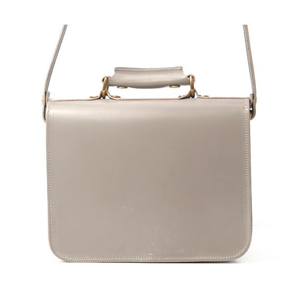 GLENROYAL（グレンロイヤル） サッチェルバッグ/9インチ/トープ メンズ