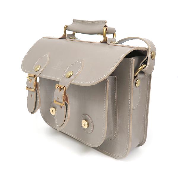 GLENROYAL（グレンロイヤル） サッチェルバッグ/9インチ/トープ メンズ