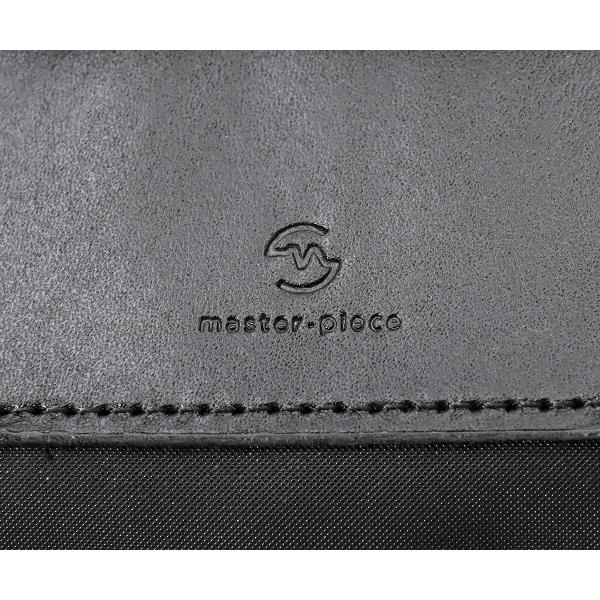 マスターピース 3WAYバッグ/ブラック メンズ プログレス/コーティングver. 02399-sc master-piece【選べるノベルティ付】の画像